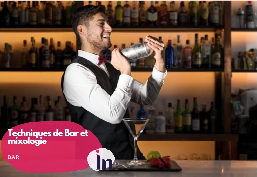 Techniques de bar et mixologie